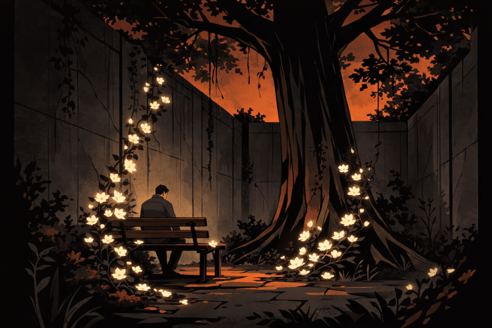 Hayatira – 2e nacht: de geheime tuin (Een Sci-Fai / Romantiekverhaal)