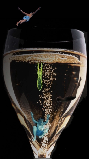 Dom Perignon vindt de champagne uit