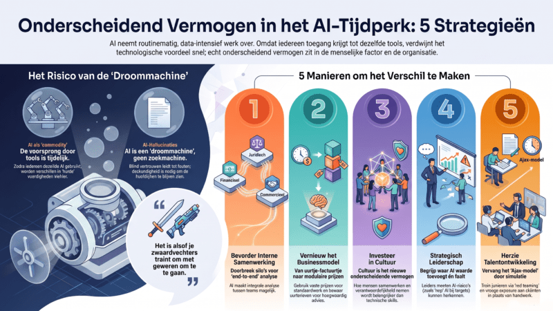 5 manieren om met AI het verschil te maken – ook als iedereen dezelfde tools heeft