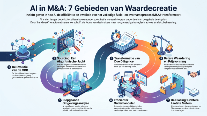 Hoe AI nu al leidt tot betere dealmakers: 7 gebieden waar AI waarde toevoegt