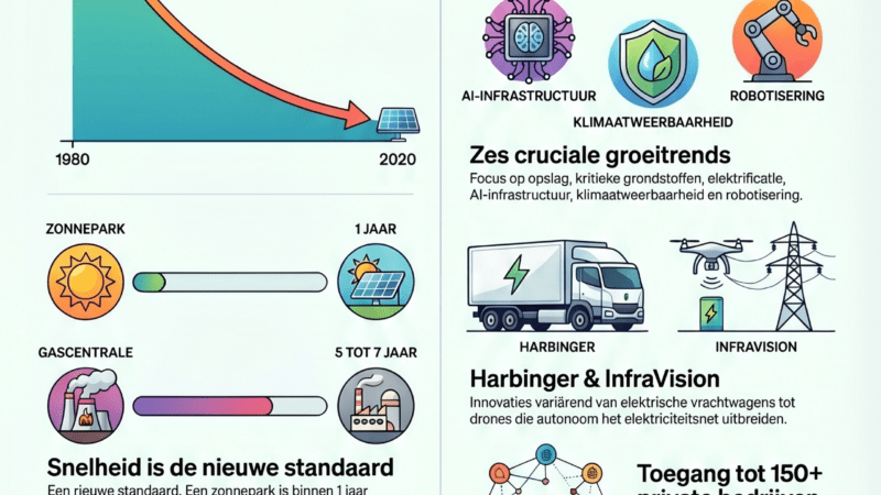 Groen geld, harde cijfers: Carbon Equity ziet klimaattech als investeringskans