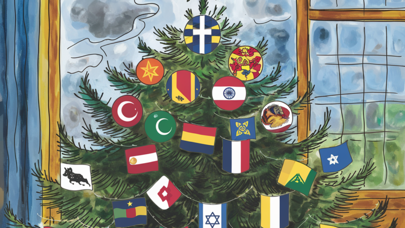 De kerstboom (Hoe het Israëlisch-Palestijnse conflict ook een bovenwoning in Amsterdam-Zuid binnendrong)