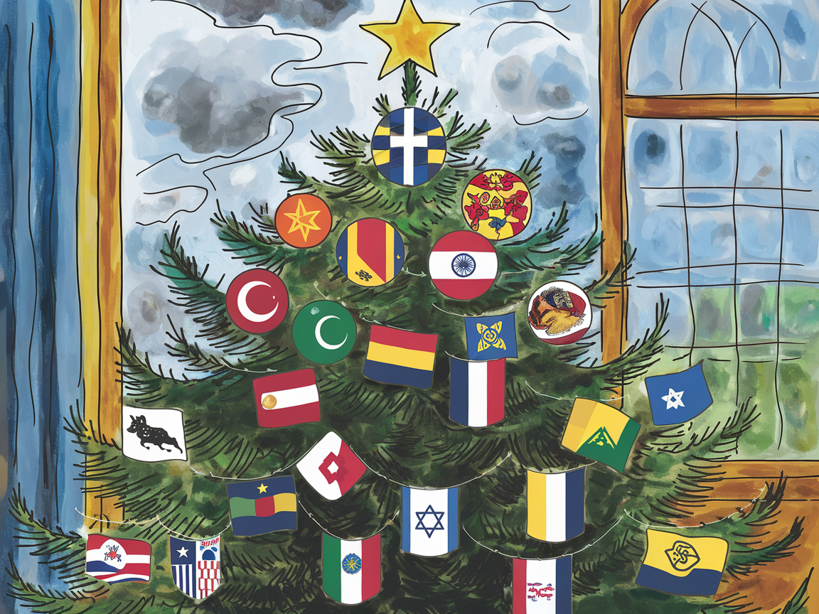 De kerstboom (Hoe het Israëlisch-Palestijnse conflict ook een bovenwoning in Amsterdam-Zuid binnendrong)