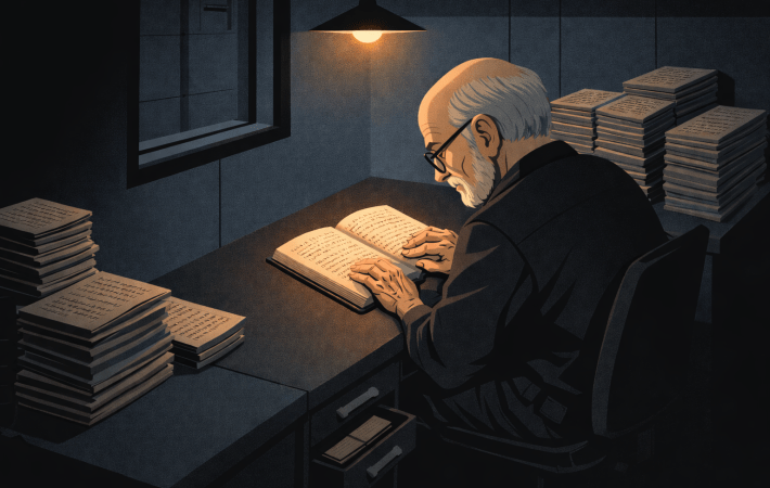 Hayatira – 3e nacht: de woordenbewaarder  (Een Sci-Fai sprookje)