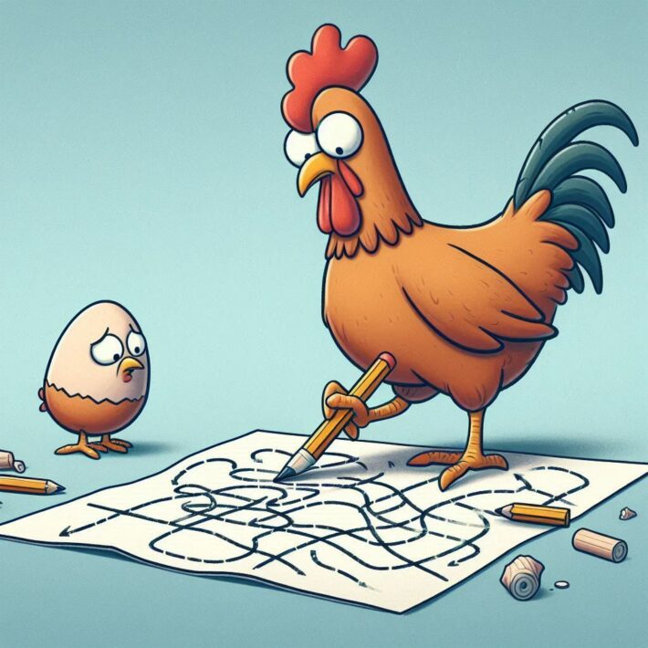 Kip met een kop (Over strategie en andere ‘vieze woorden’)