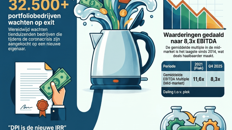 De exit-markt voor private equity: wordt 2026 het jaar waarin PE massaal verkoopt?