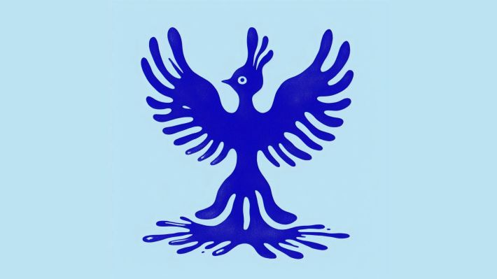 Joost en Yves Klein (zonde om weg te gooien)